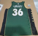 Maillot de Basket #36 Smart Celtics 22-23 city Vert